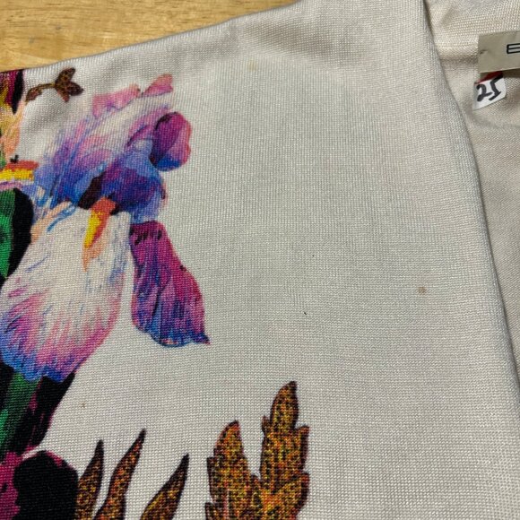 Womens Etro Milano Multi Floral Animal Print Silk Blend Cardigan Sweater 38 US/2 - Picture 10 of 11